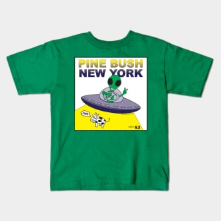 MOO Pine Bush NY Aliens Kids T-Shirt